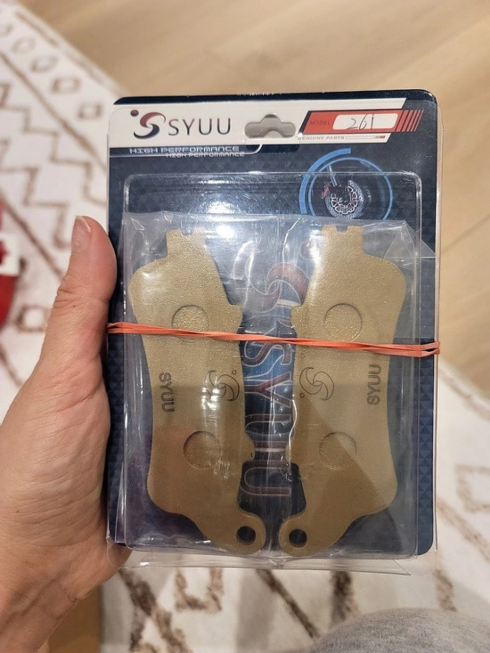 SYUU High Performance Motorcycle Brake Pads Model 261 Motorcycle Brake Pads